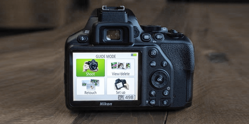Nikon D3500's Guide Mode