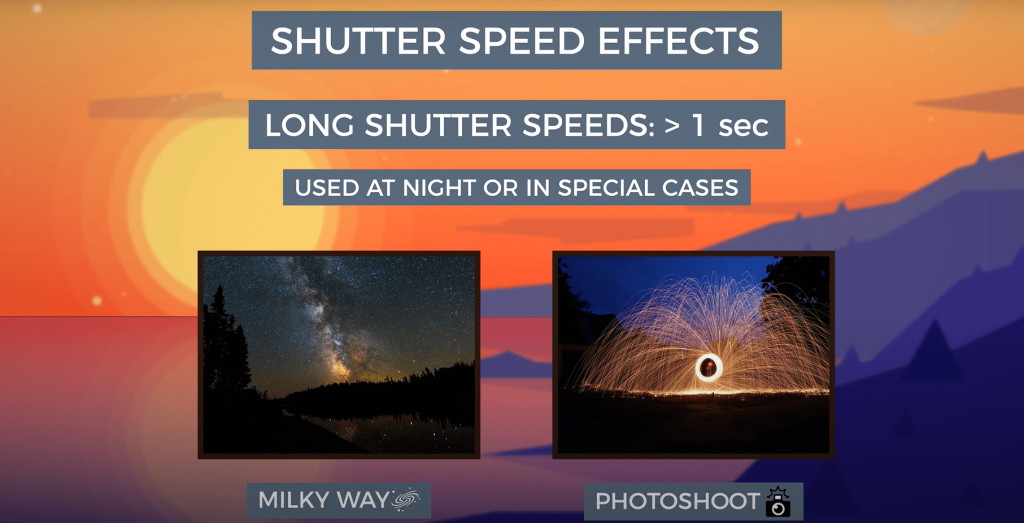 Shutter Speed Effects