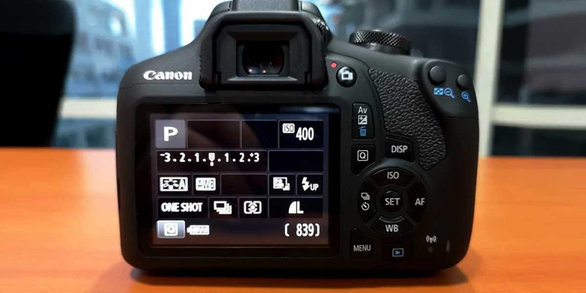 Canon EOS1500D's Design