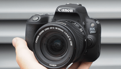 Best Beginner's DSLR - Canon EOS 200D II